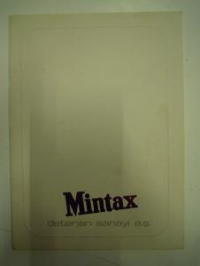 MİNTAX DETERJAN SANAYİ A.Ş. YENİ YILINIZI KUTLAR SAĞLIK VE BAŞARI DİLEKLERİMİZİ SUNARIZ.. 