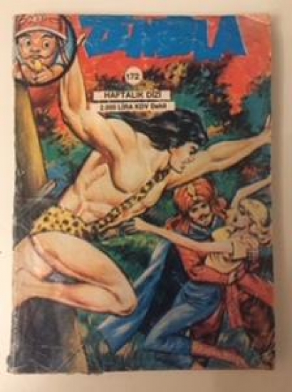 ZEMBLA 172 HAFTALIK DİZİ SİYAH BEYAZ ÇİZGİ ROMAN 