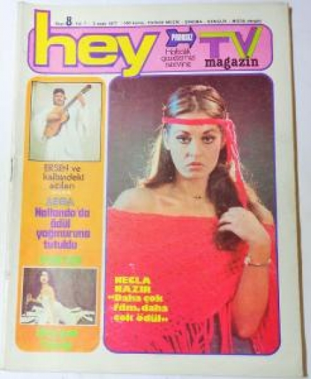 HEY DERGİSİ POP MÜZİK MAGAZİN AKTÜEL NECLA NAZIR 