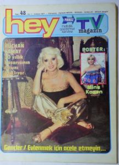 HEY TV MAGAZİN DERGİ SAYI 48. 10 EKİM 1977 