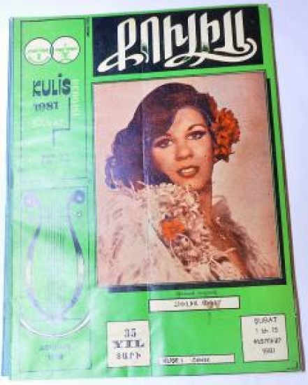 KULİS SANAT  DERGİSİ 1981 SAYI 819 