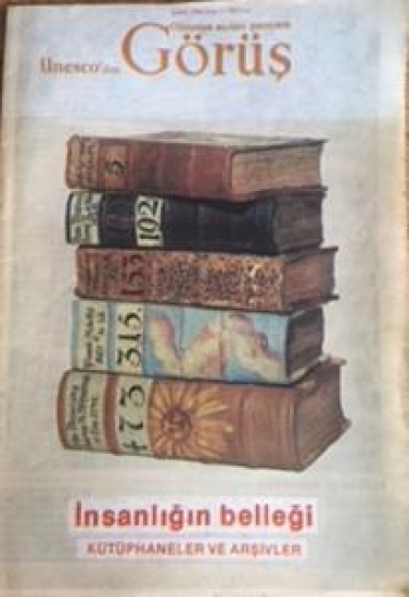 UNESCODAN GÖRÜŞ DÜNYAYA AÇILAN PENCERE DERGİSİ ŞUBAT 1986 SAYI 2 