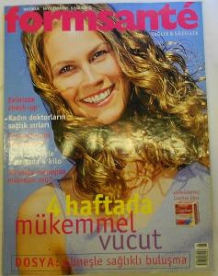 FORMSANTE DERGİ SAĞLIK GÜZELLİK HAZİRAN SAYI 2000/6 