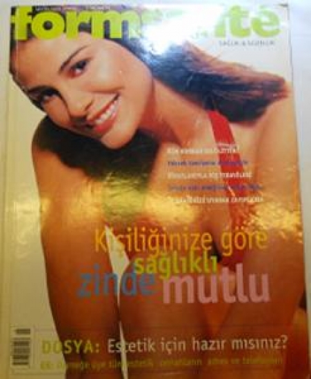 FORMSANTE KİŞİLİ GÖRE SAĞLIKLI ZİNDE MUTLU SAĞLIK GÜZELLİK DERGİ MAYIS 2000 ,SAYI 2000/05 MECMUA 