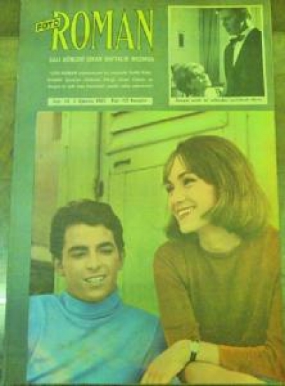 FOTO ROMAN DERGİ SALI GÜNLERİ ÇIKAR HAFTALIK MECMUA SAYI 3 AĞUSTOS 1965 