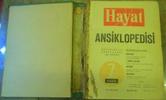 HAYAT ANSİKLOPEDİSİ FASİKÜL 7 AYDA BİR ÇIKAR AĞUSTOS 1961 