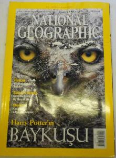 NATIONAL GEOGRAPHIC DERGİ BAYKUŞU ARALIK 2002 