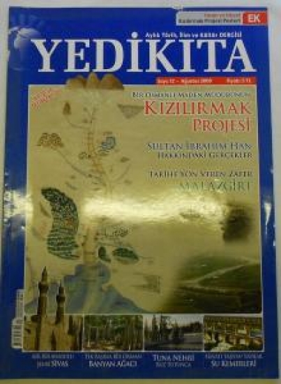 YEDİKITA AYLIK TARİH İLİM KÜLTÜR DERGİ AĞUSTOS 2009 SAYI 12 