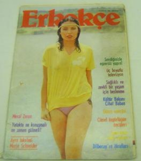 ERKEKÇE DERGİ AĞUSTOS 1981 SAĞLIKLI VE ZEVKLİ BİR YAŞAM İÇİN BESLENME KÜLTÜR BAKANI CİHAT BABAN 