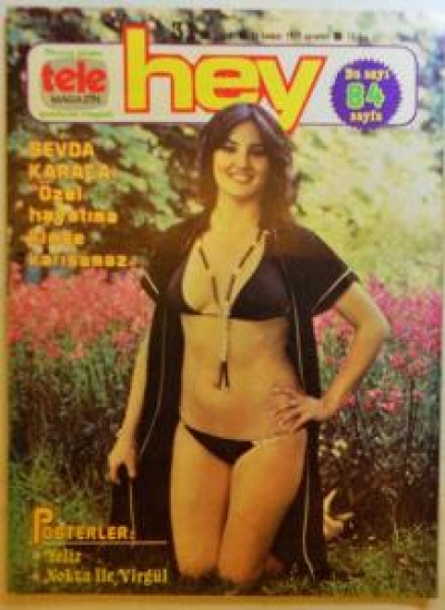HEY HAFTALIK MAGAZİN DERGİ SAYI 31. 11 HAZİRAN 1979 SEVDA KARACA 
