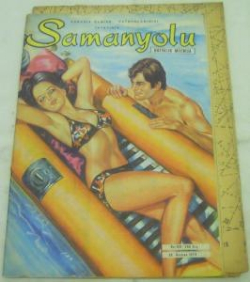 SAMANYOLU DERGİ PARASIZ ELBİSE PATRONLARIMIZI HAFTALIK MECMUA NO : 129 20 HAZİRAN 1974 