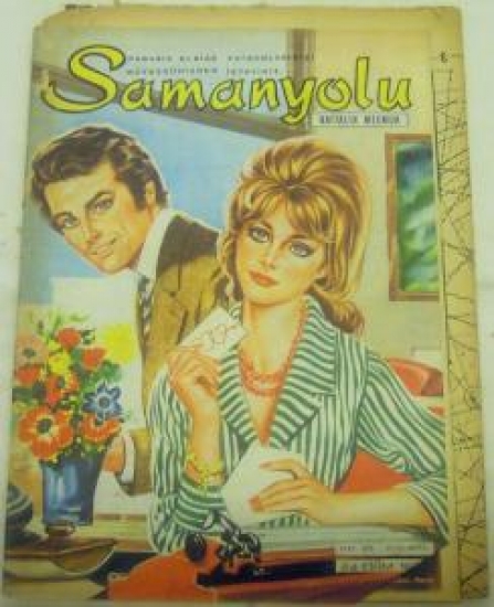 SAMANYOLU DERGİ PARASIZ ELBİSE PATRONLARIMIZI MÜVEZZİNİZDEN İSTEYİNİZ NO. 95 24 EKİM 1973 