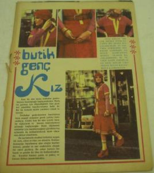 SAMANYOLU MECMUA BUTİK GENÇ KIZ KAPAKSIZ DERGİ 