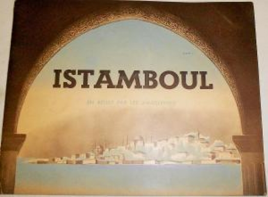 1937 ISTAMBOUL EN REELIEF PAR LES ANAGLYPHES  ORJİNAL GÖZLUGU İÇERSİNDE 3 BOYUTLU İSTANBUL KATALOK 