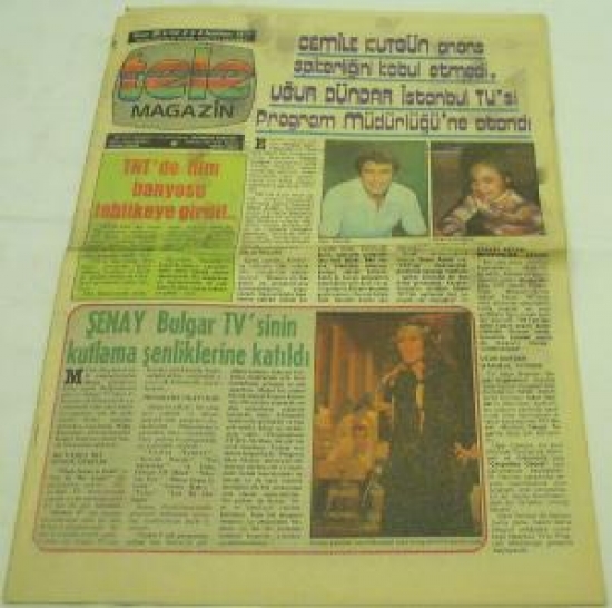 TELE MAGAZİN SAYI : 30 YIL : 4. 4 HAZİRAN 1979 HEY'İN HAFTALIK EKİDİR 