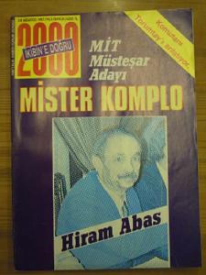 2000 İKİBİN'E DOĞRU 2-8 AĞUSTOS 1987 YIL :1 SAYI:31 