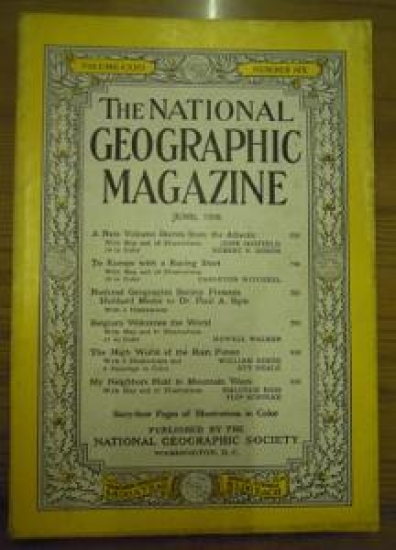 THE NATIONAL GEOGRAPHIC MAGAZINE JUNE 1958. VOL CXIII, NO. 6