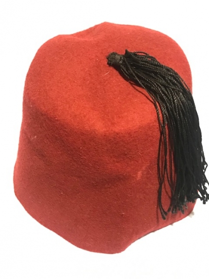 OSMANLI BORDO  FESHANE PÜSKÜLLÜ FES