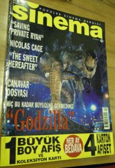 SİNEMA POPÜLER SİNEMA DERGİ EYLÜL: 1998 SAYI:44 