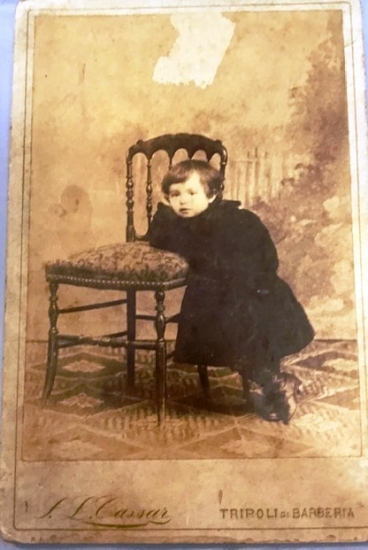 KABİN COCUK FOTAGRAFI TRIPOLI DI BARBERIA 