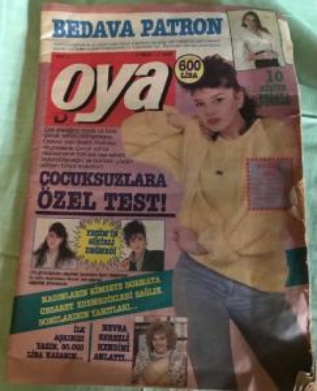 BEDAVA PATRON OYA SAYI : 11. 11 MART - 17 MART 