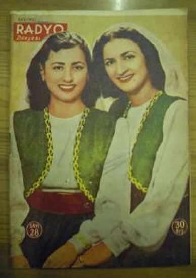 RESİMLİ RADYO DÜNYASI SAYI : 28. 1-28 ARALIK 1950 