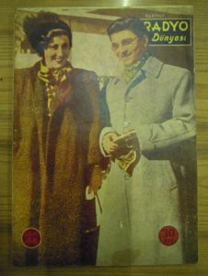 RESİMLİ RADYO DÜNYASI SAYI : 44 LUXOR. MAGNEFON 