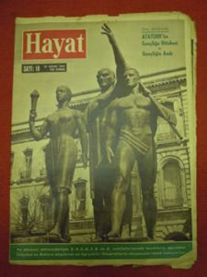 HAYAT SAYI:18. 27 NİSAN 1961 ORTA SAHİFELERDE ATATÜRK'ÜN GENÇLİĞİ HİTABESİ VE GENÇLİĞİN ANDI YIL DÖNÜMÜ 