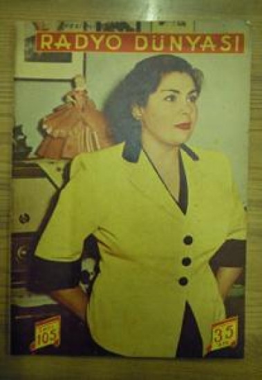 RESİMLİ RADYO DÜNYASI SAYI : 105 SATIŞ 35 KURUŞ 