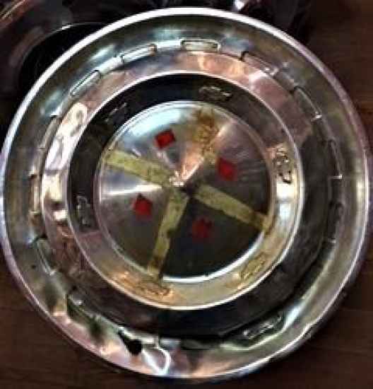 AMERİKAN CHEVROLET OTO KROM NIKEL PASLANMAZ ORJİNAL JANT KAPAĞI 