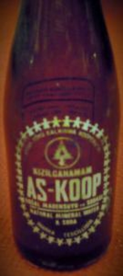 AS-KOOP SODA BOŞ ŞİŞE KAHVERENGİ RENKDE
