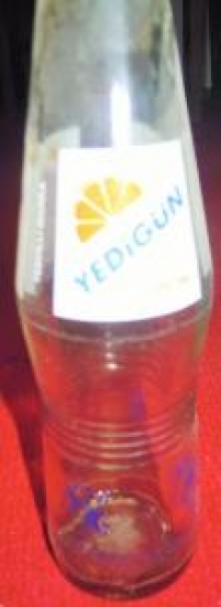 YEDİGÜN MANDİLİNA MESRUBAT BOŞ CAM ŞİŞE