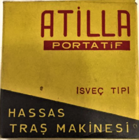 ATİLLA YERLİ JİLET Lİ TRAŞ MAKİNESİ KUTUSUNDA 