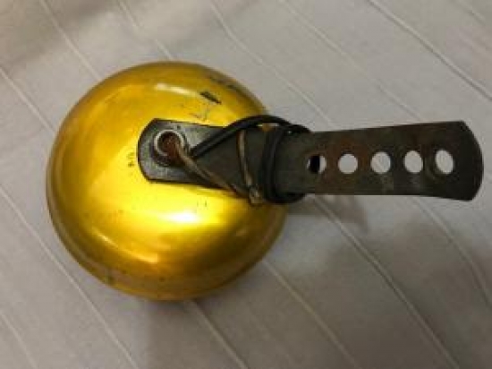 İTALYAN BÜYÜK KAMPANALI FAYTON SESLİ ZİL 6 VOLT CIN CIN CAN CAN 