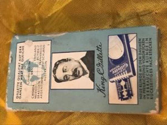 10 BLAUE GİLLETTE EİNGETR WZ KLINGEN METAL KUTUDA TIRAŞ JİLET 