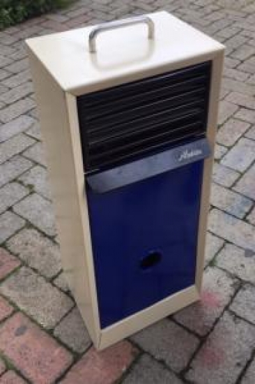 ALADDİN GAZ SOBASI OFİS BÜRO YAZIHANE MODELİ BACASIZ VINTAGE ALADDIN ALADDINETTE II PARAFFIN OIL HEATER