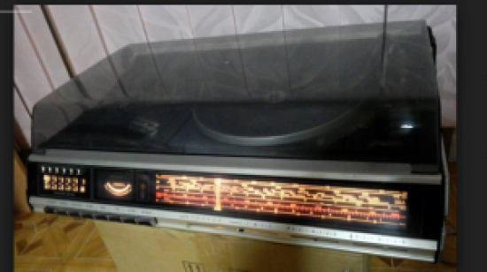 GRUNDIG STUDİO 3010 STEREO DUAL 1225 PİKAP ORJİNAL HÖPÖRLER SİSTEMLİ MÜZİK SETİ RADYO PİKAP TEYP 