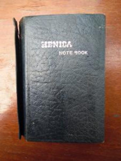 HENICA NOTE BOOK RADİO HONG KONG 1970 KİTAP PİLLİ CEP RADYO 