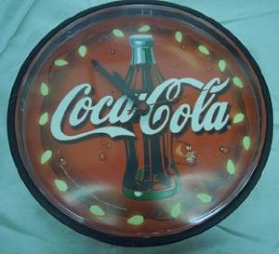 COCA COLA LEGOLU PİLLİ DUVAR SAATİ KOLEKSİYON 