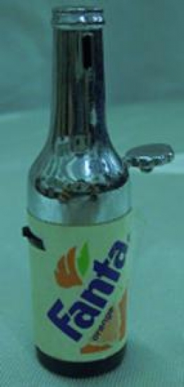 FANTA YAZILI ORJİNAL ŞİŞE FORMDA GAZLI ÇAKMAK 
