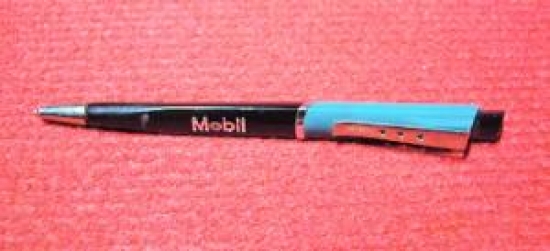 MOBİL REKLAMLI MAVİ SİYAH SENATOR TÜKENMEZ KALEM 