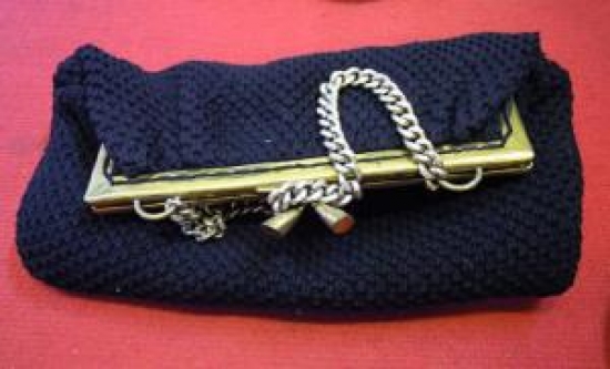 ÖRGÜLÜ BAYAN GECE ÇANTA