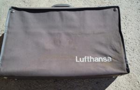 CANTA PUBLICITE SERDAN LUFTHANSA BAG HAVA YOLLARI PİLOT EL SEYEHAT ÇANTASI 