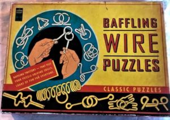 BAFFLİNG WİRE PUZZLES CLASSİC SET 12 ADET METAL YAP BOZ 
