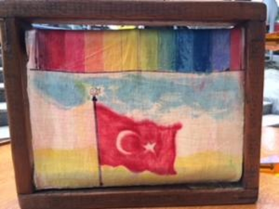 MEKANİK EL YAPIM BEZ EL BOYAMA TRT ÇOCUK YAYINLARI OYUNCAK TELEVİZYON 