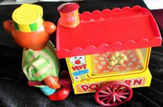 MISIR PATLATAN OYUNCAK ARABALI AYI OYUNCAK POPCORN 