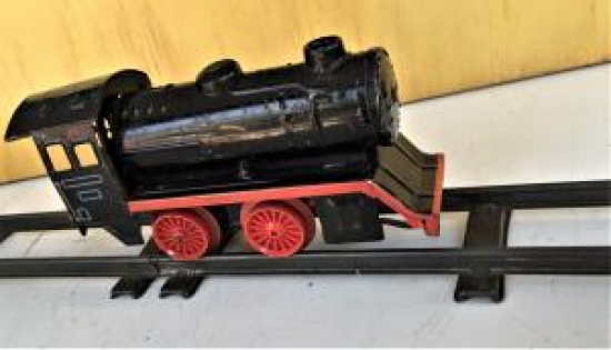 KOMÜRLÜ TENEKE TREN BUHARLI LOKOMATİR ALMAN MALI 