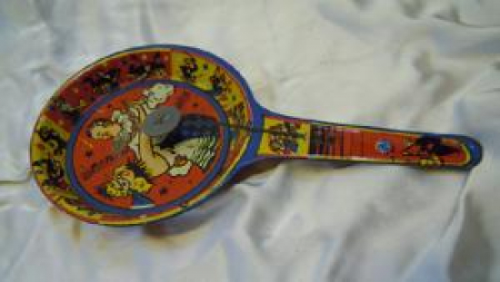 AMERİKAN MALI TENEKE VURMALI CINGIRAK METAL TDT MEG.GO. METAL OYUNCAK 