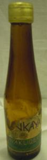 MİNYATÜR İÇKİ ŞİŞESİ KOLEKSİYON ÇANKAYA KAVAKLIDERE ŞARAPLARI LTD. ŞTİ. ANKARA 1929. DERECE 11-12 