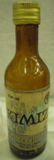 MİNYATÜR İÇKİ ŞİŞESİ KOLEKSİYON KIMIZ KAVAKLIDERE ŞARAPLARI A.Ş. ANKARA KURULUŞU 1929 YIL